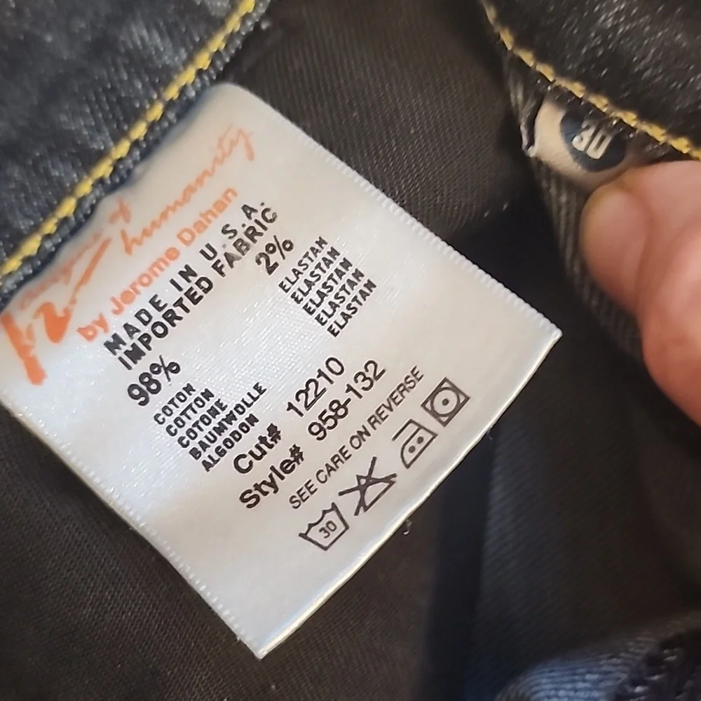 Citizens of Humanity Cutoff Jean Denim Shorts 30 - Picture 3 of 4